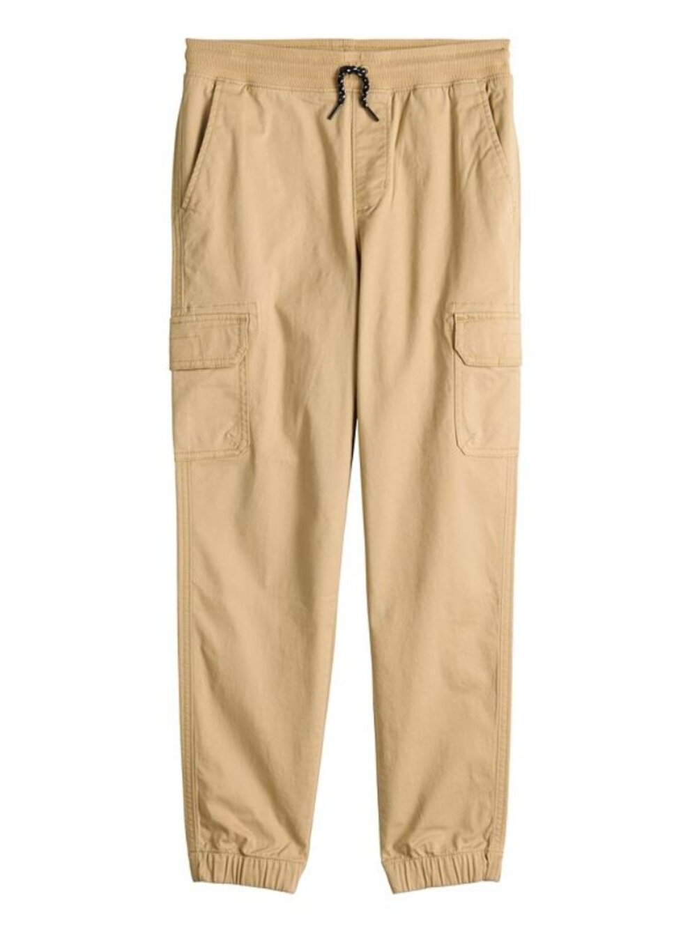 Boy's Sonoma Goods For Life Twill Cargo Joggers - Sand - M (10/12) - NWT